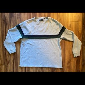 American Eagle VINTAGE Striped Crewneck Sweater Size XL